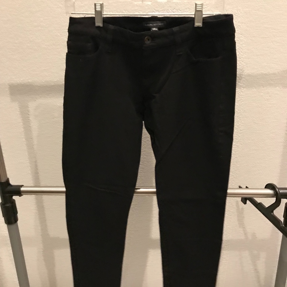 Black Banana Republic Skinny Jeans
